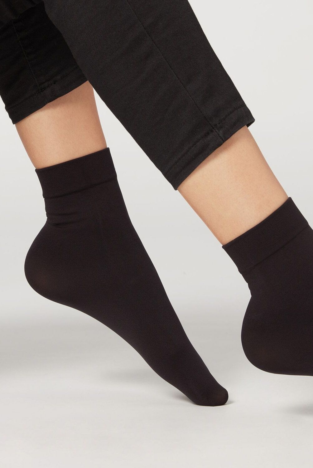CALZEDONIA - Calcetines de Microfibra Opacos 50 deniers