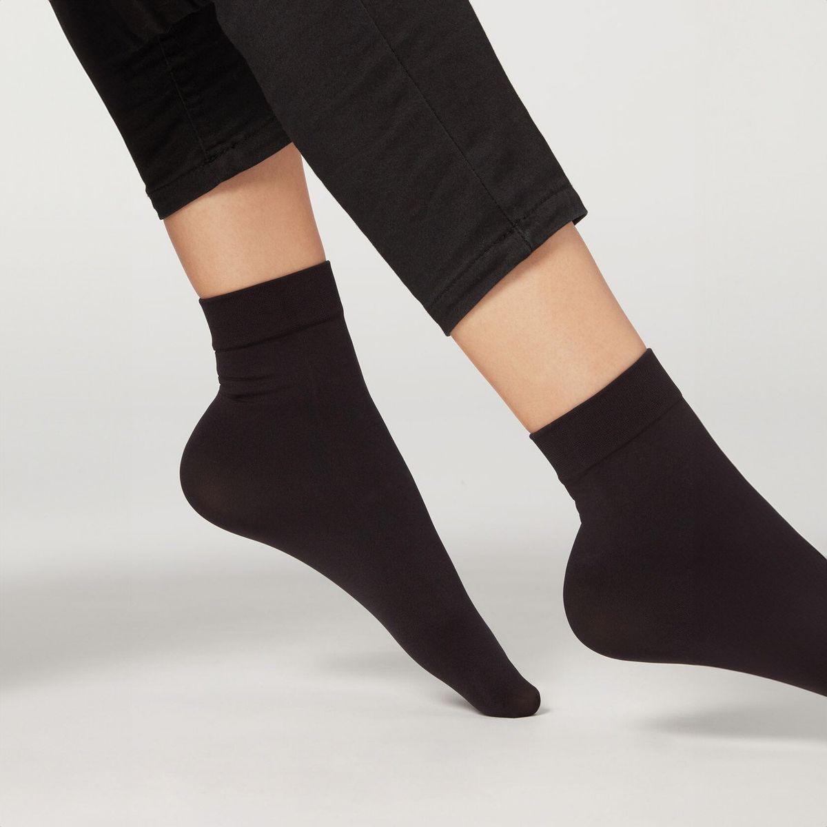 CALZEDONIA - Calcetines de Microfibra Opacos 50 deniers