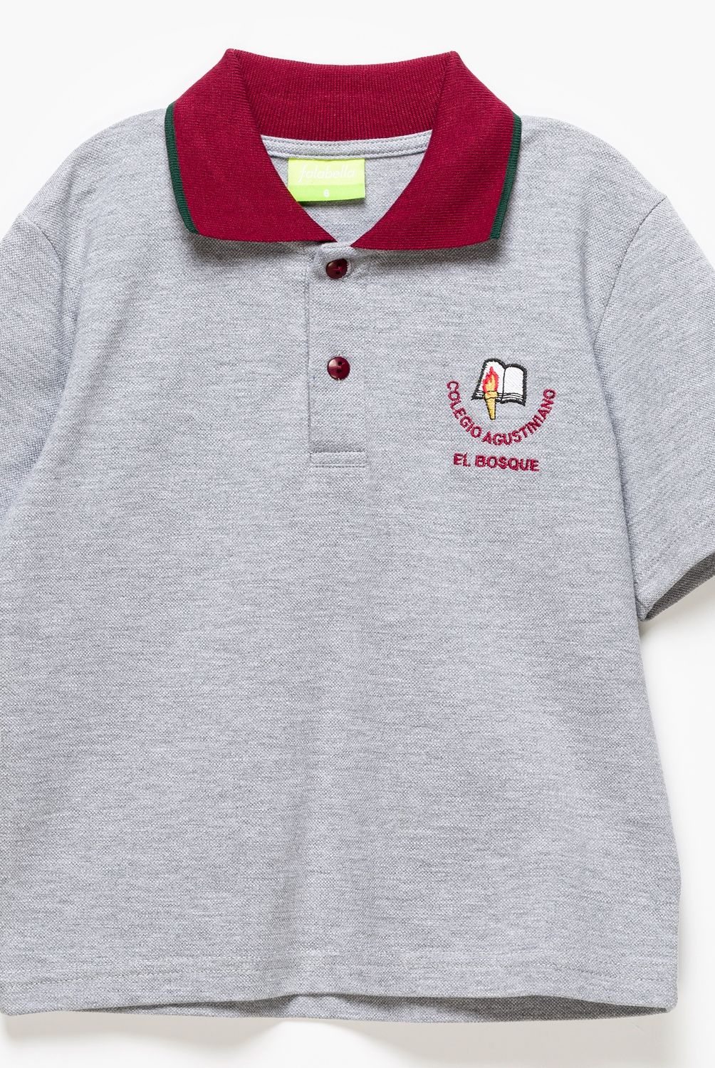 COLEGIO SAN AGUSTIN PLAZA OESTE - Polera Pique Manga Corta Niño Colegio San Agustin Plaza Oeste