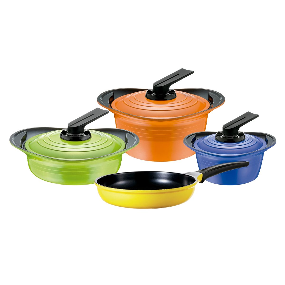 ROICHEN - Roichen Baterías De Cocina Cerámica Premium 7 Pzas