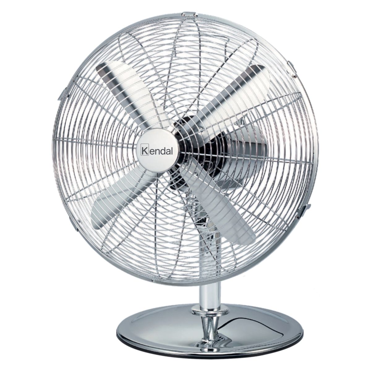 KENDAL - Ventilador De Sobremesa Metálico 16 Pulgadas Kendal