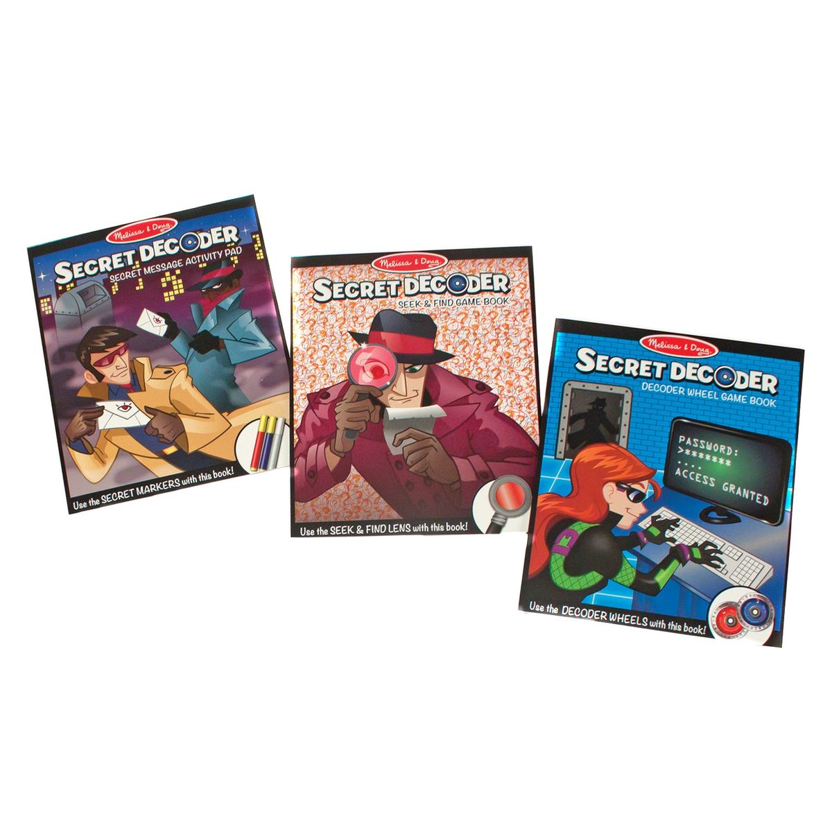 MELISSA & DOUG - Set De Actividades Secret Decoder Melissa & Doug