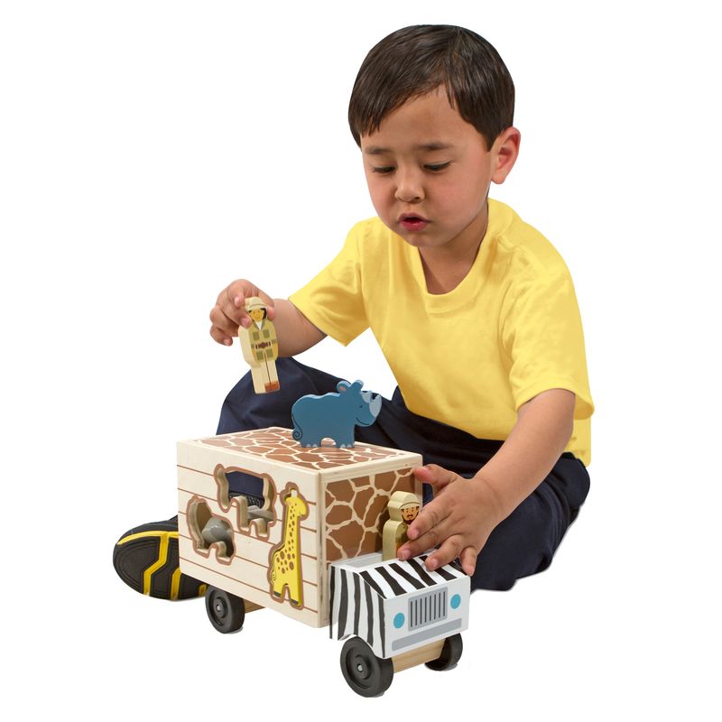 MELISSA & DOUG - Camión De Safari Encaje Melissa & Doug