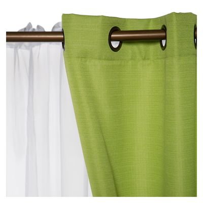 Imagen 2 del producto Juego Cortina Rustica + Velo Crudo