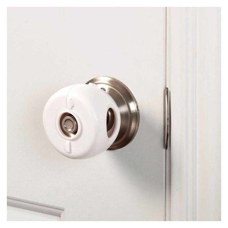 KIDCO - Bloqueador Puerta Manilla Blanca Kidco