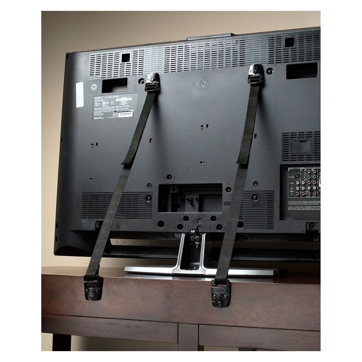 KIDCO - Protector Anti Caída De Tv Negro Kidco