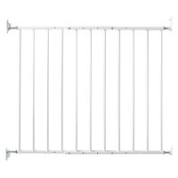 Puerta Seguridad Escalera Reja Blanco