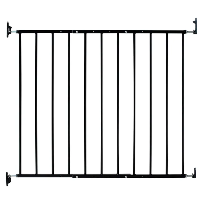 KIDCO - Puerta Seguridad Escalera Reja Negro Kidco