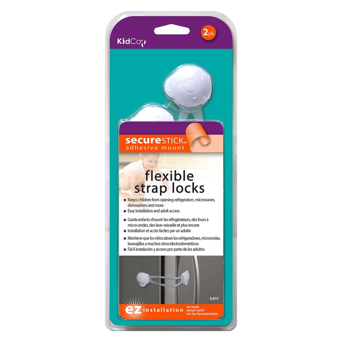 KIDCO - Bloqueador Electrodoméstico Blanco Kidco