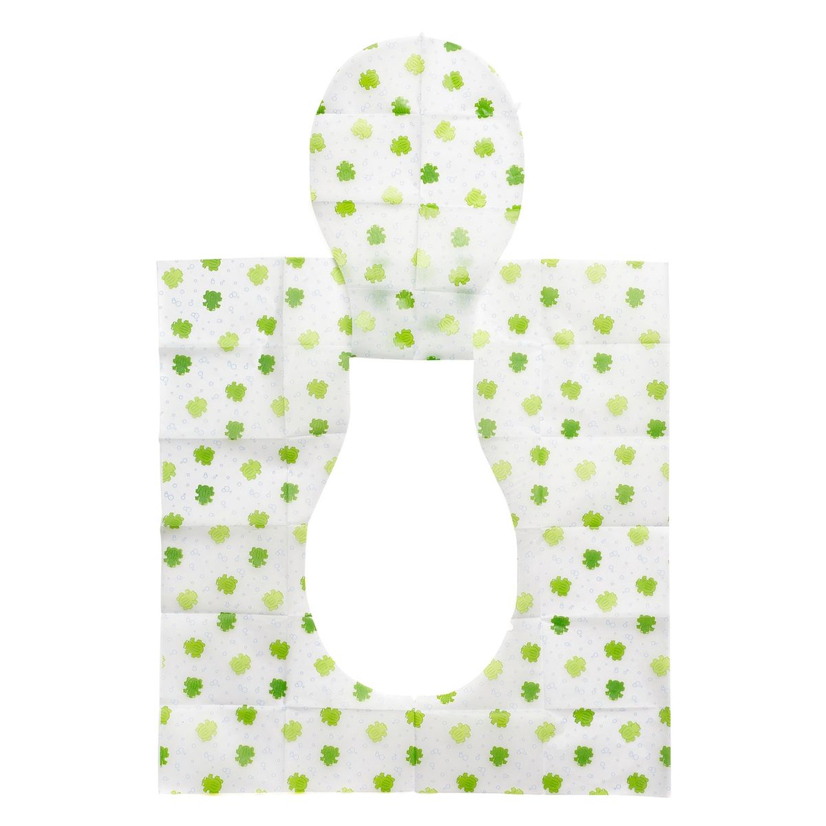 MOMMY'S HELPER - Asiento Desechable Cubre Inodoro Verde Mommy's Helper