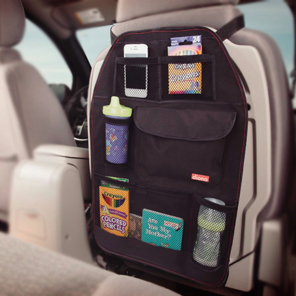DIONO - Organizador Respaldo Asiento Negro Diono