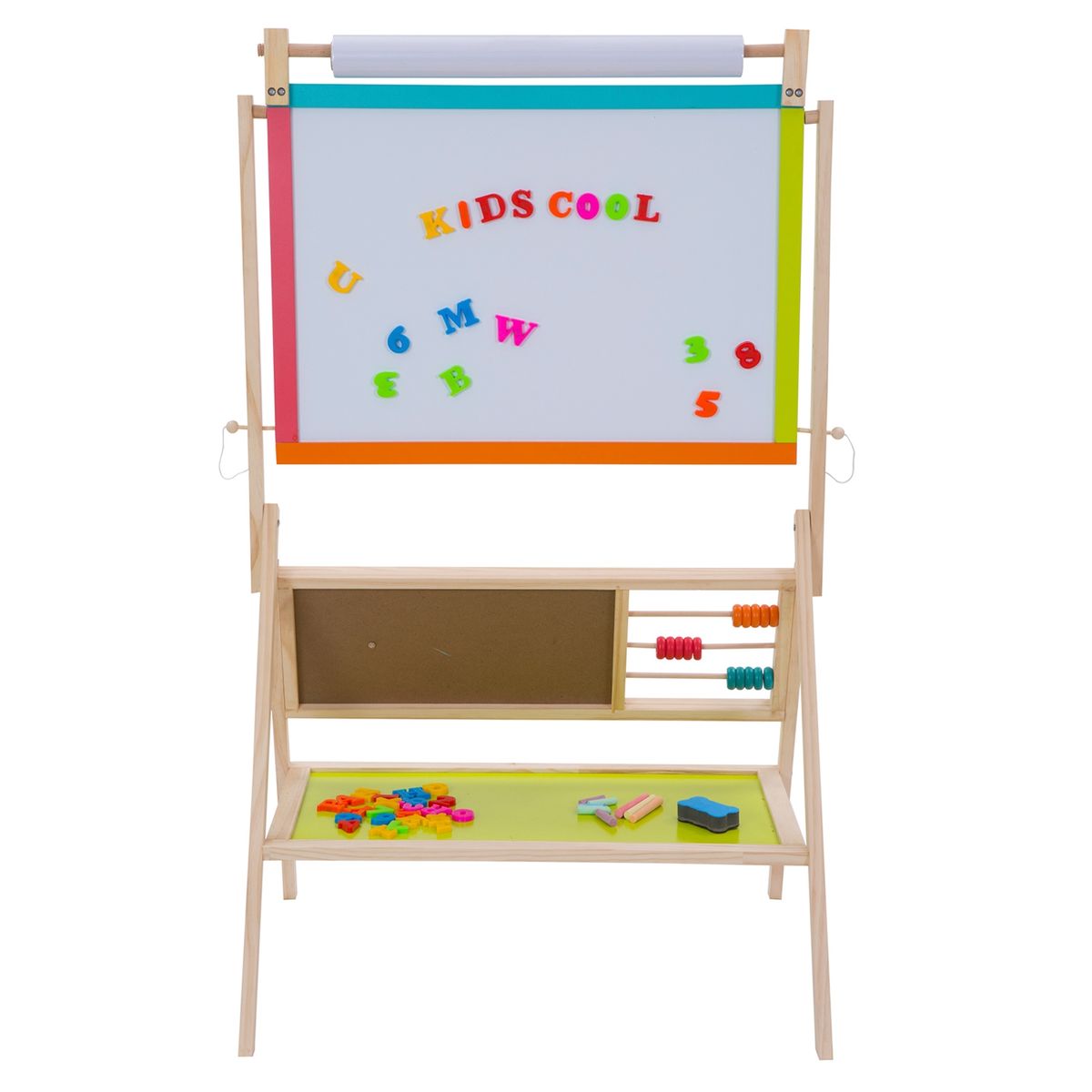 KIDSCOOL - Pizarra Madera Multifunción Gran Kidscool
