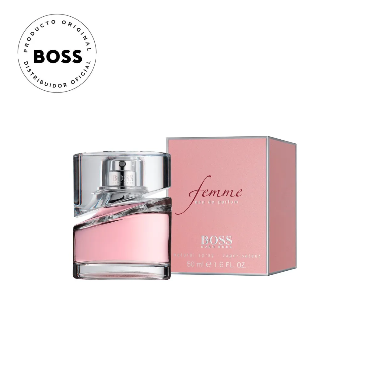 HUGO BOSS - Perfume Mujer Boss Femme Eau de Parfum 50Ml