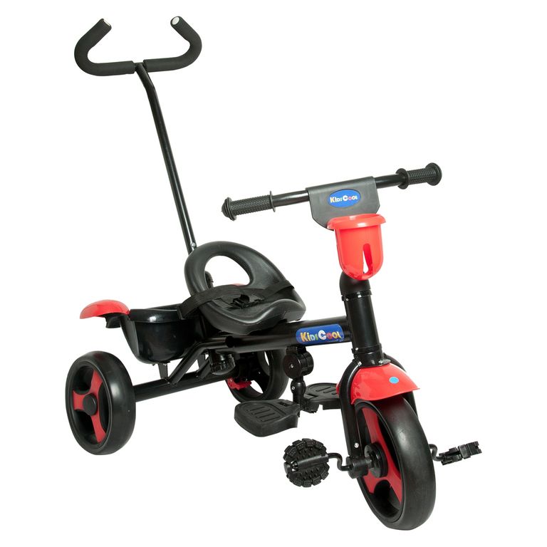 KIDSCOOL Triciclo 2 en 1 Rojo
