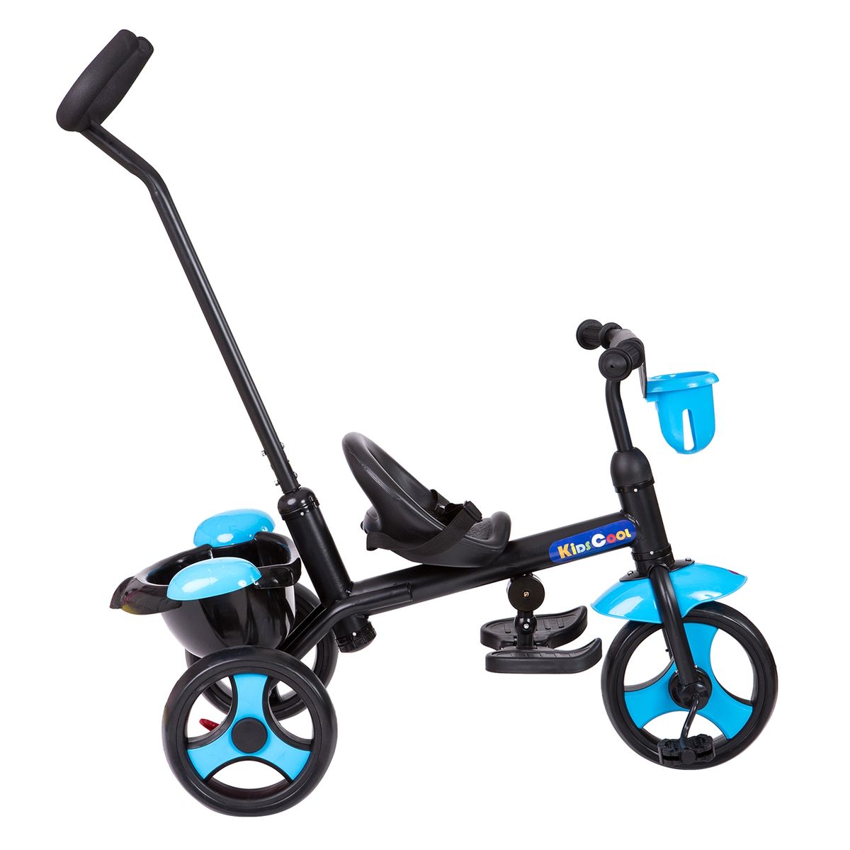 KIDSCOOL - Triciclo 2 en 1 Azul Kidscool