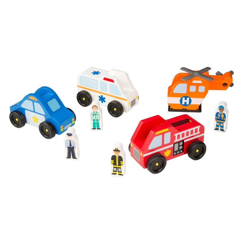 MELISSA & DOUG - Autos Emergencia Melissa & Doug