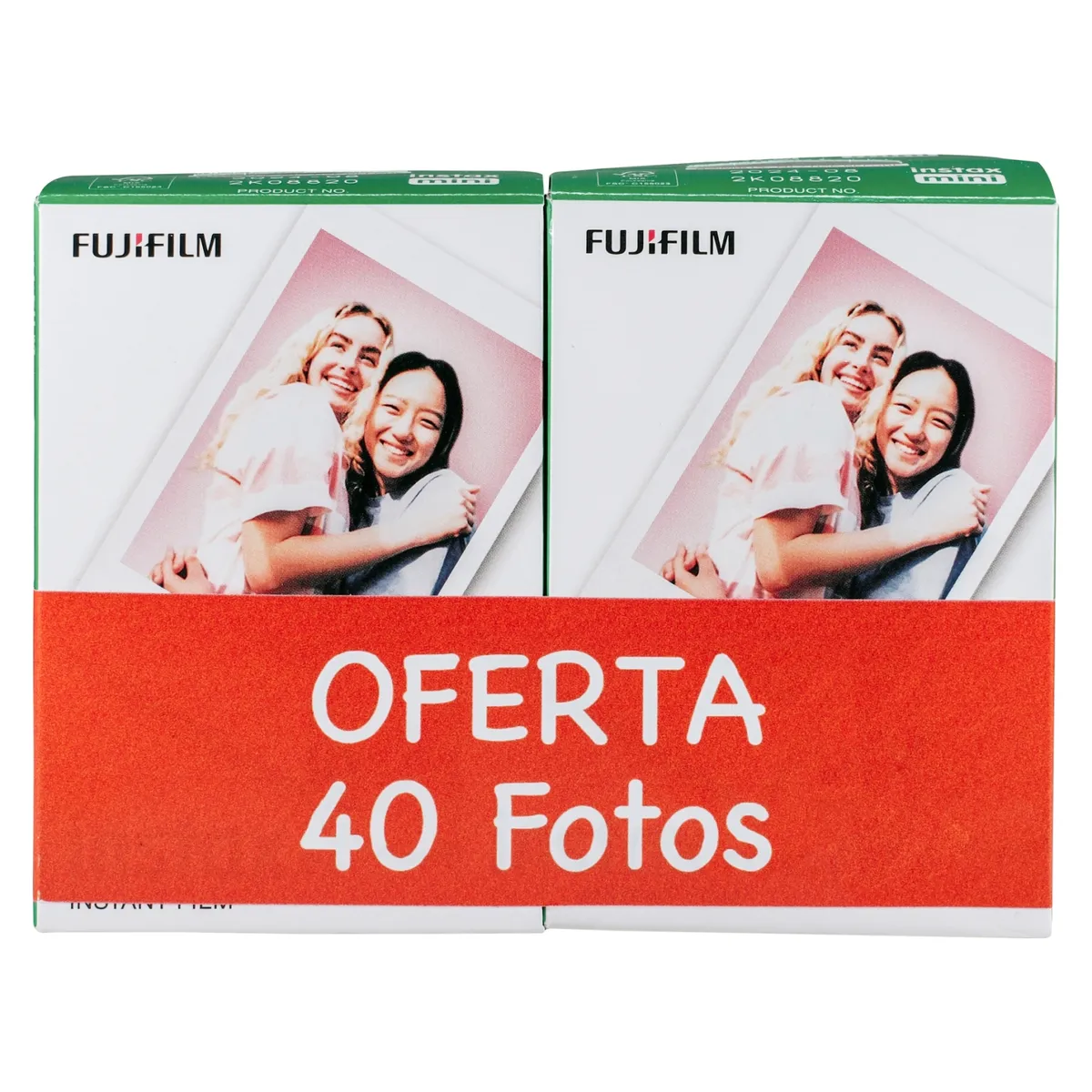 FUJI - Pack Película Instax Mini 2X20 Fuji