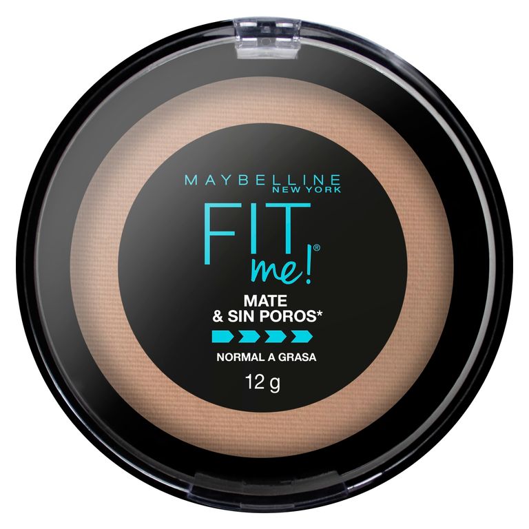 Polvo Compacto Fit Me Mate Sin Poros Natural Buff 12g