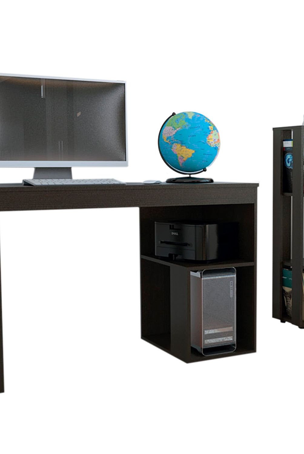 TUHOME - Combo Office 2 Escritorio + Librero Tuhome