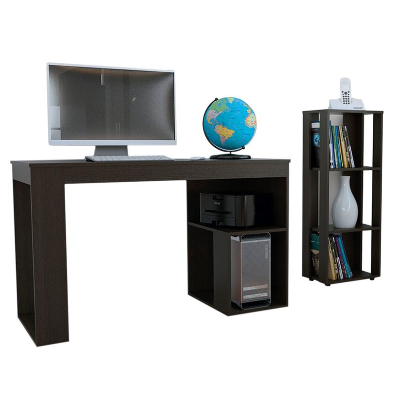 TUHOME - Combo Office 2 Escritorio + Librero Tuhome
