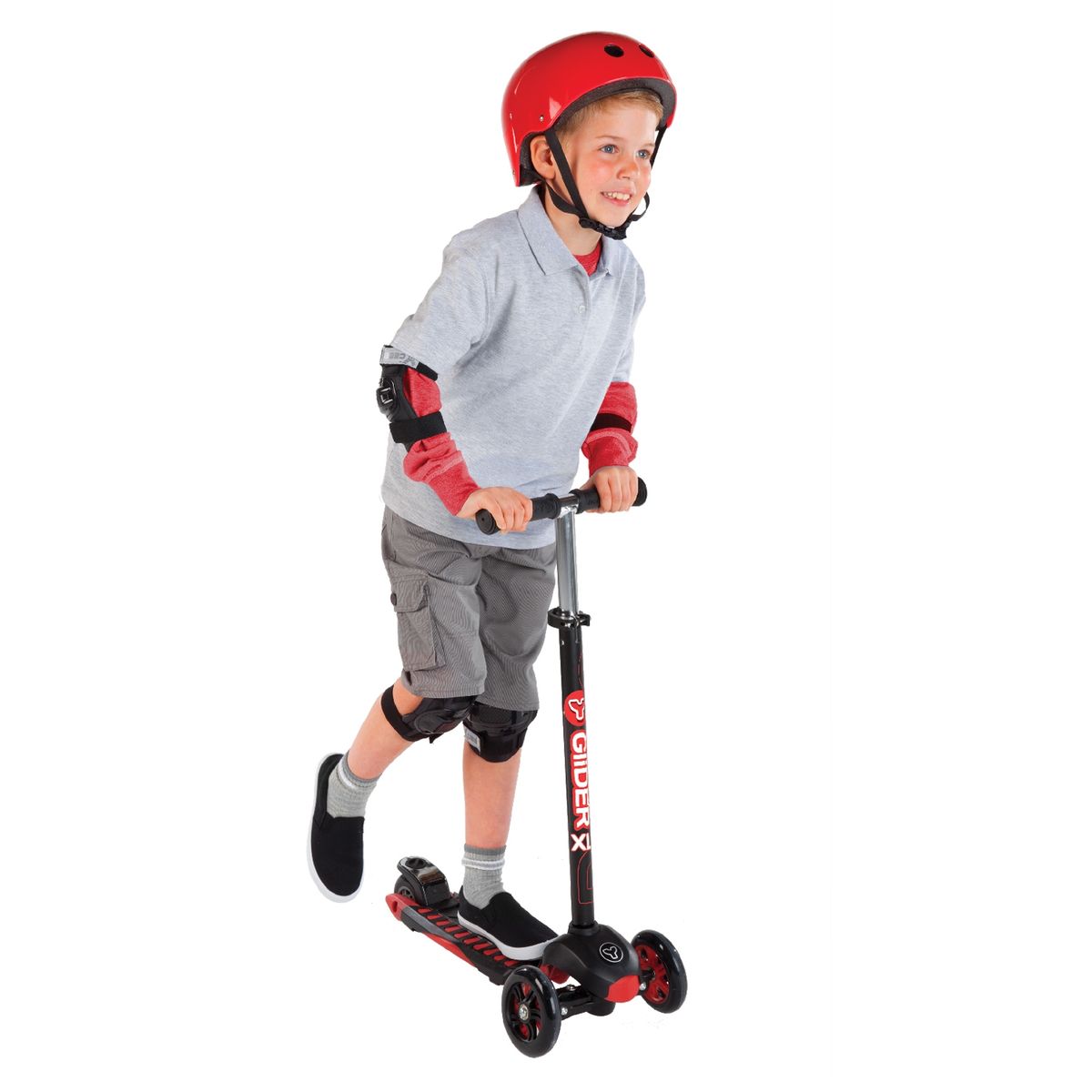 YVOLUTION - Scooter Glider Deluxe Negro Yvolution