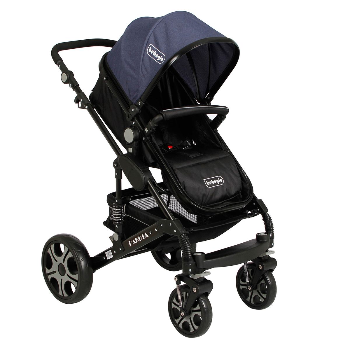 BEBEGLO - Bebeglo Coche Travel System Dakota Azul