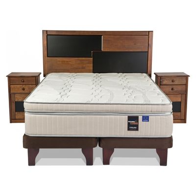 Imagen 2 del producto Cama Maximo Cobre King + Muebles Colonia