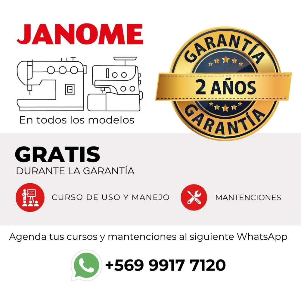 Janome 311 Blanco, foto 19