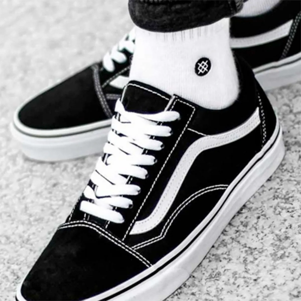 VANS - Old Skool Zapatilla Urbana Hombre Color Negro Vans
