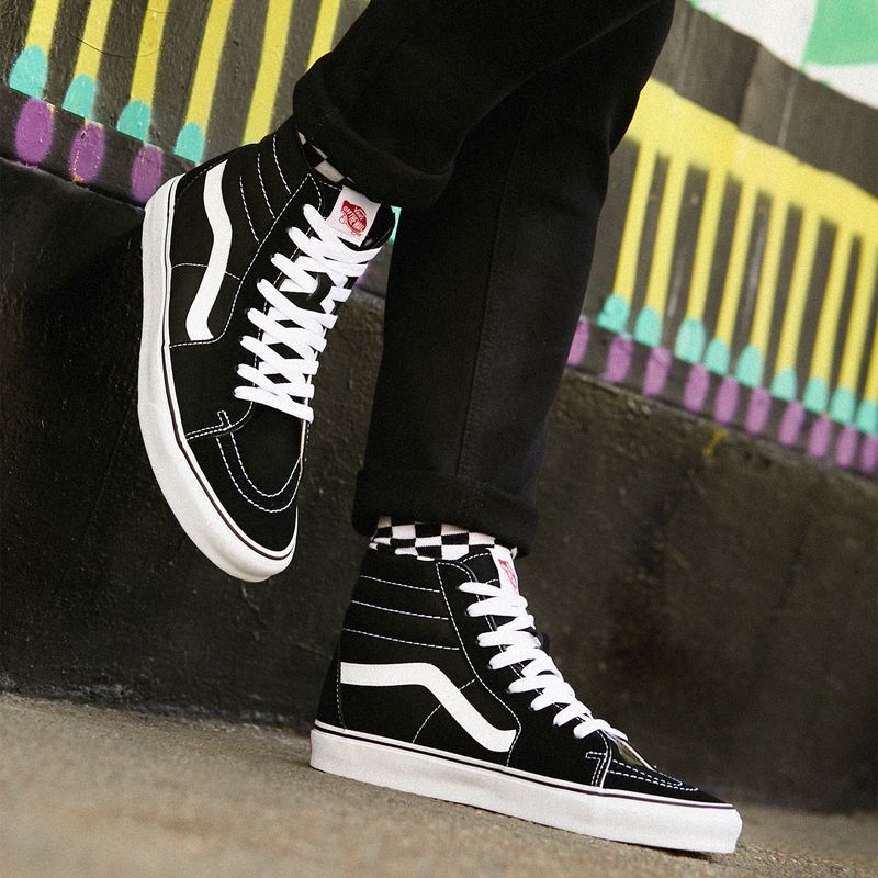 VANS - Sk8-Hi Zapatilla Urbana Hombre Negro Vans