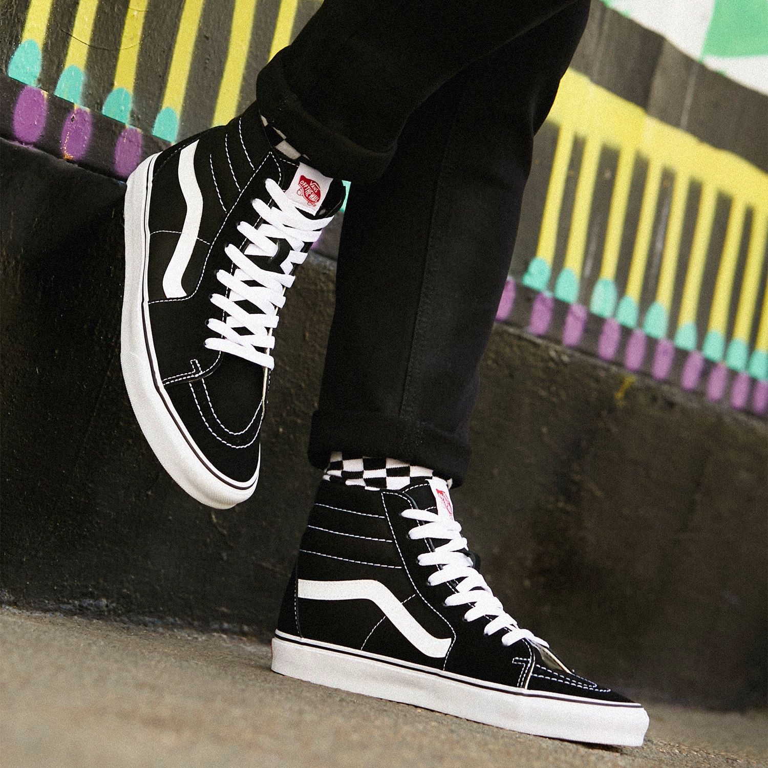 VANS Sk8-Hi Zapatilla Urbana Hombre Negro Vans | falabella.com