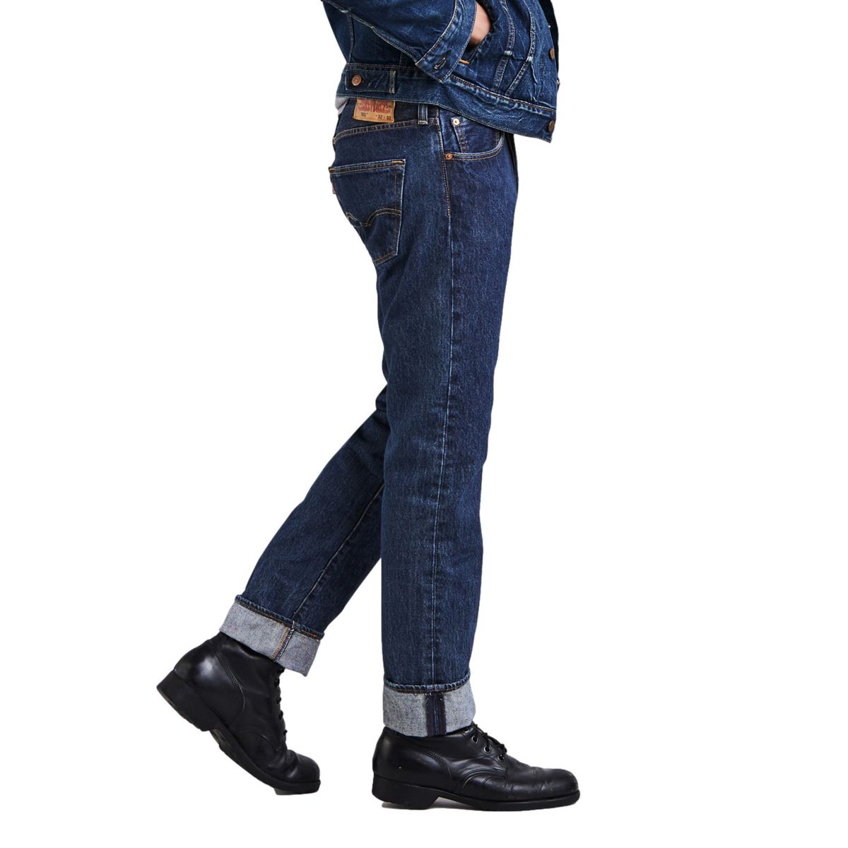 LEVIS - Jeans Hombre 501 Original Fit Azul Levis
