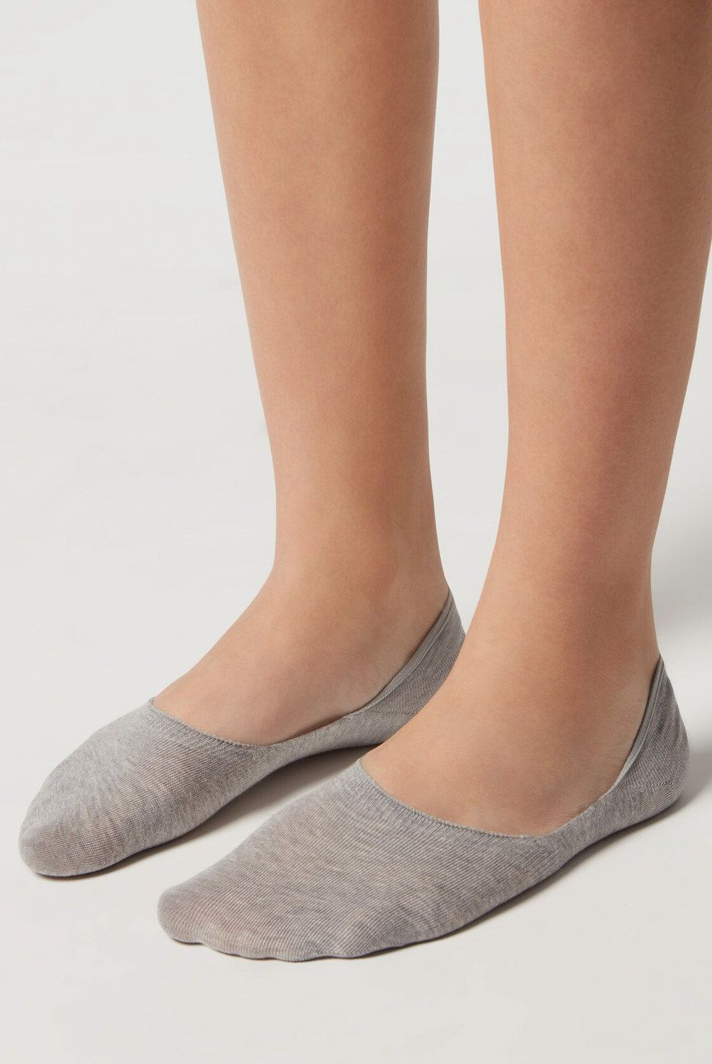 CALZEDONIA - Calcetines Invisibles Unisex de Algodón Mujer Calzedonia