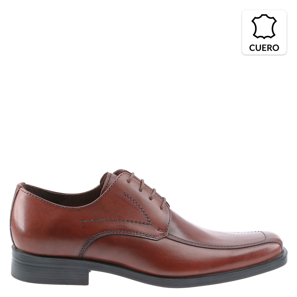 GUANTE - Zapato Formal Hombre Cuero Rojo Guante