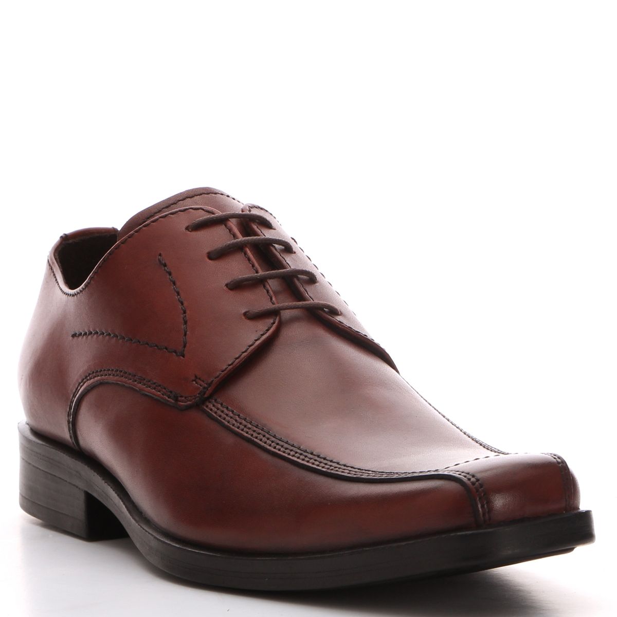 GUANTE - Zapato Formal Hombre Cuero Rojo Guante