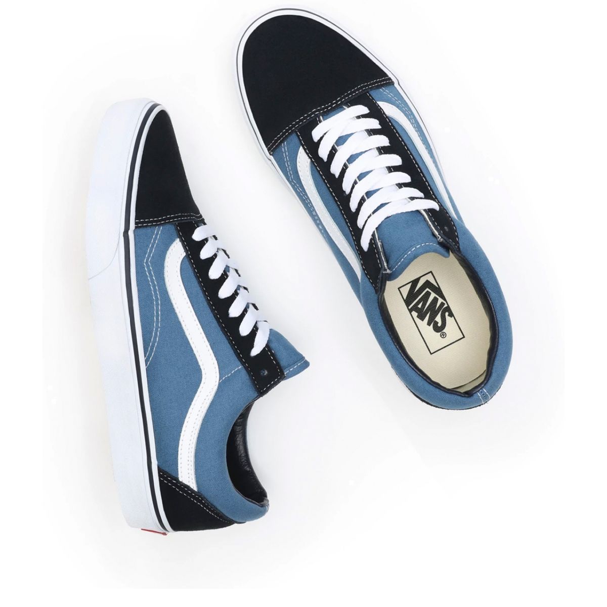 VANS - Old Skool Zapatilla Urbana Hombre Azul Vans