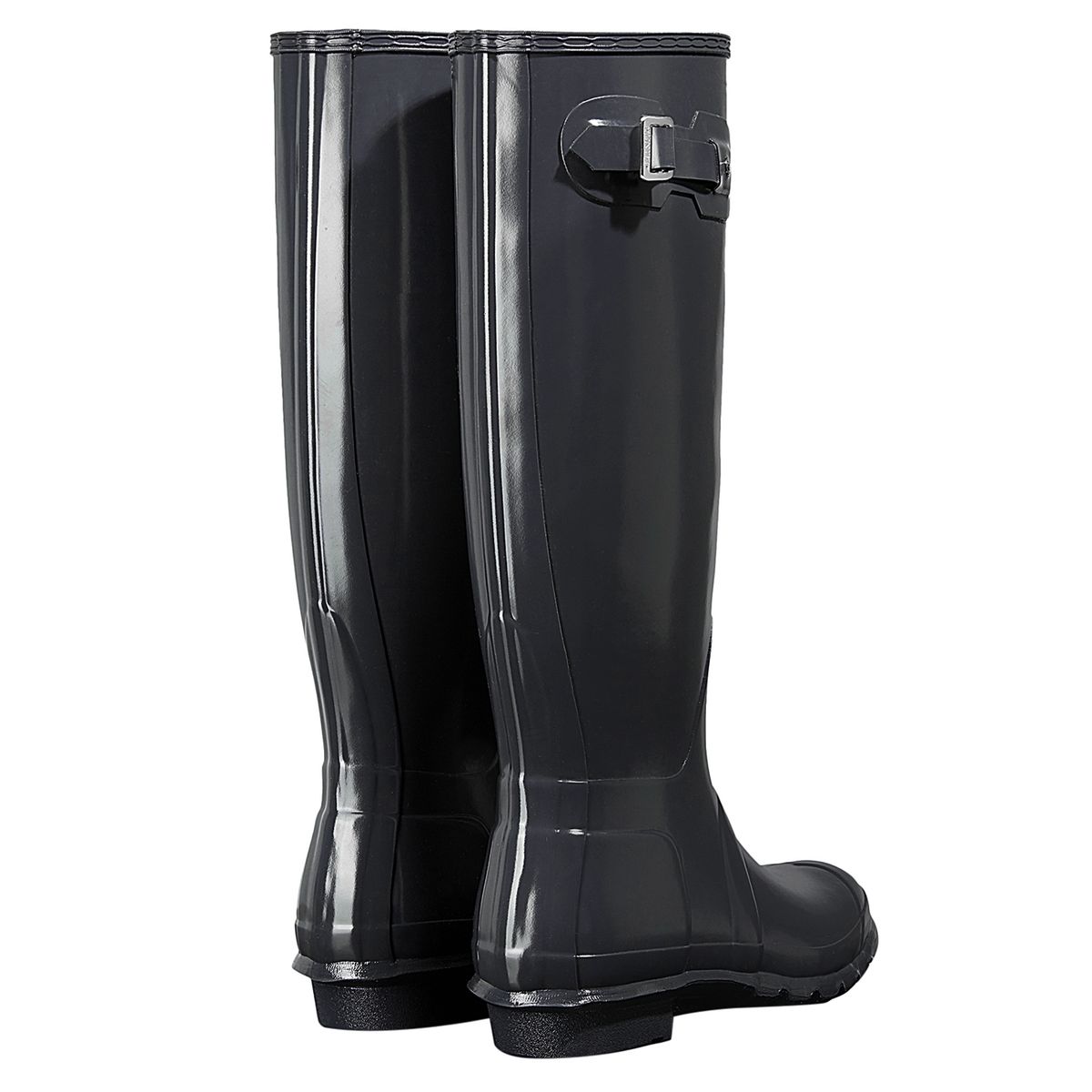 HUNTER - Bota de Agua Mujer Negra Hunter