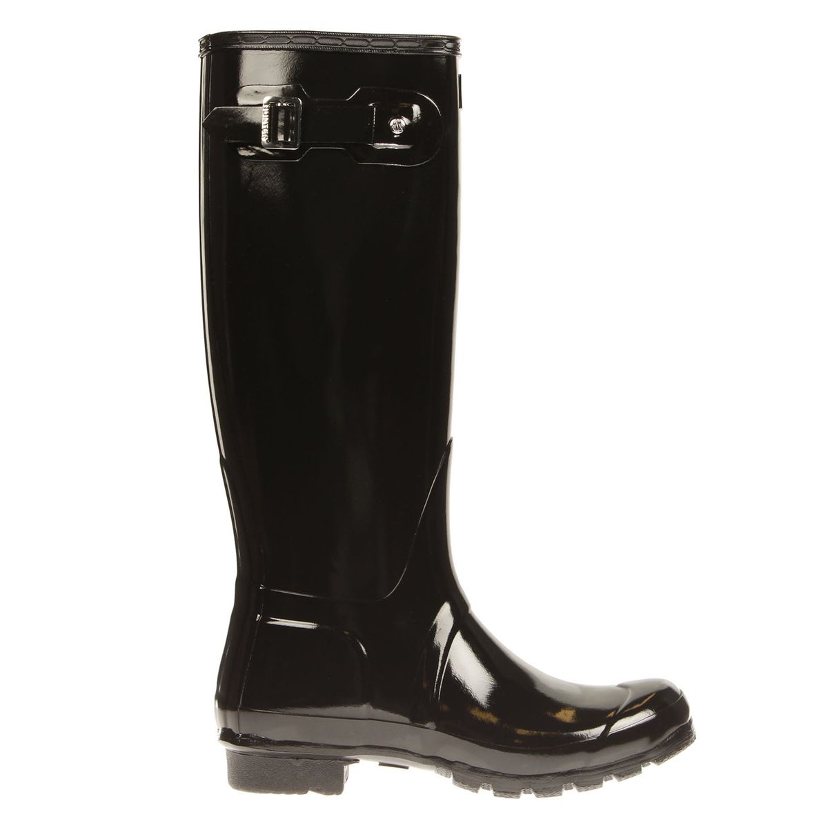 HUNTER - Bota de Agua Mujer Negra Hunter
