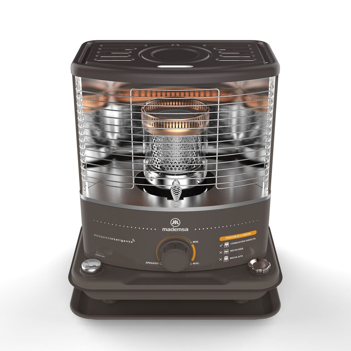 MADEMSA - Estufa a Parafina Mecha 2,6 kW FOGUITA PRO Mademsa