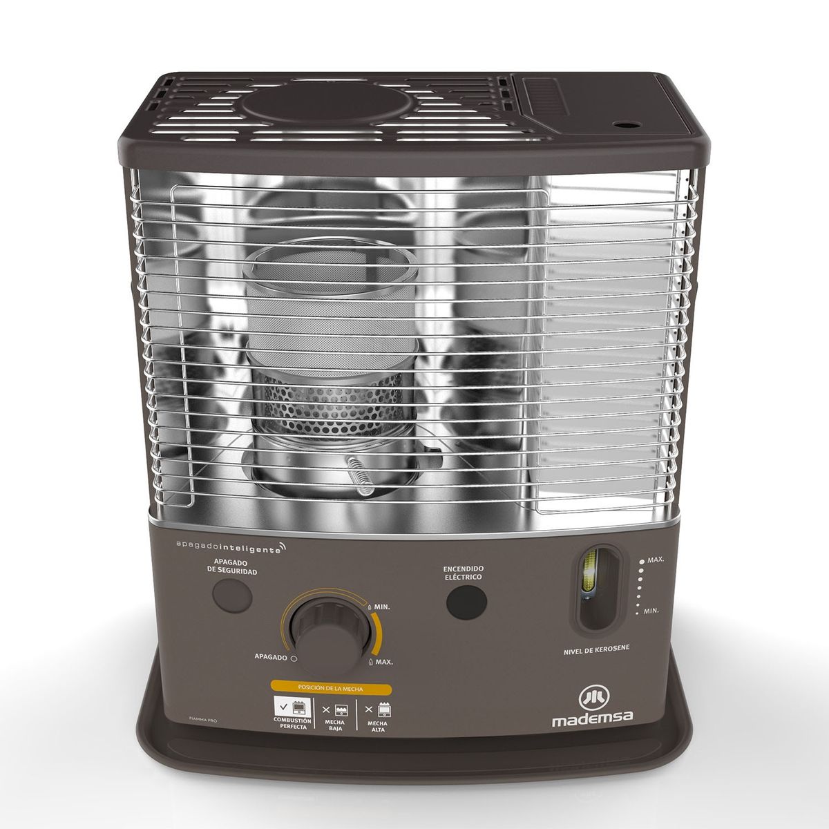 MADEMSA - Estufa a Parafina Mecha 2,7 kW FIAMMA PRO Mademsa