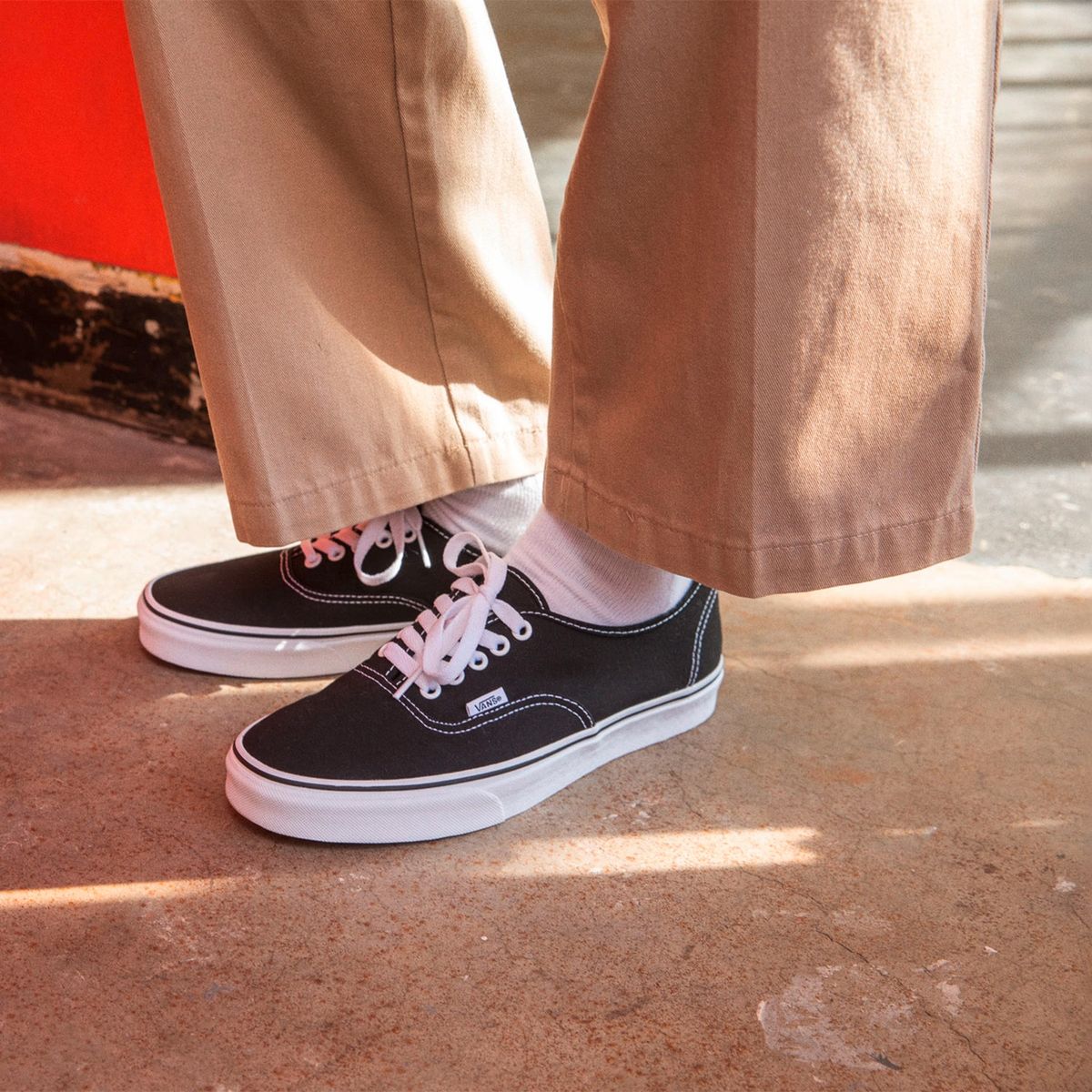 VANS - Authentic Black Zapatilla Urbana Mujer Vans