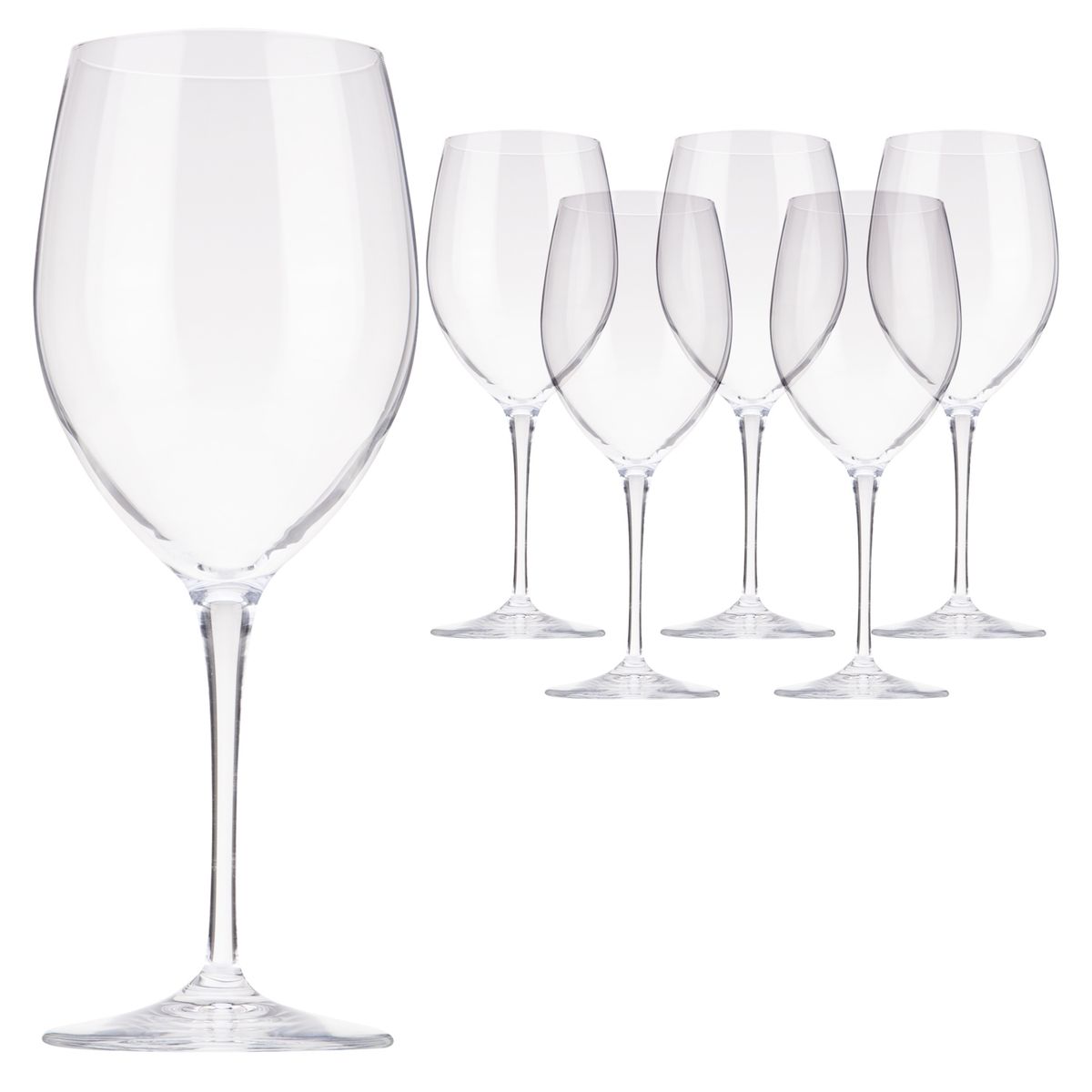 BORMIOLI - Set 6 Copas Vino Cristal Premium Bormioli
