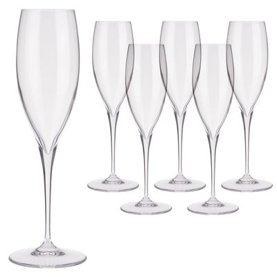 Imagen 2 del producto Set 6 Copas Champaña Cristal Premium