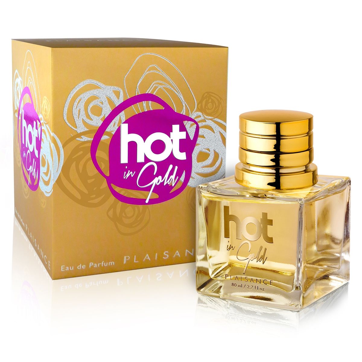 PLAISANCE - Perfume Mujer Hot In Gold Edt 80 Ml Plaisance