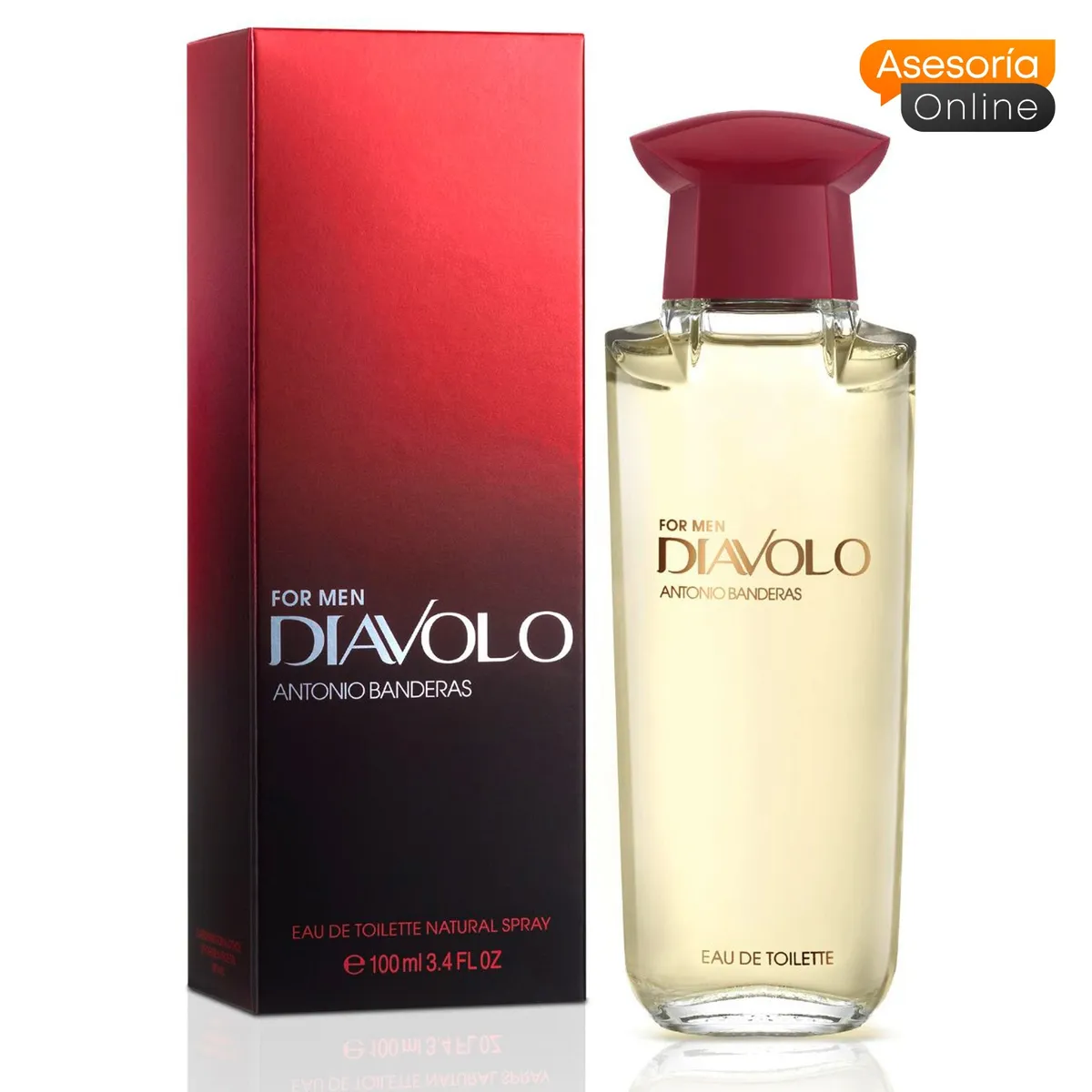 BANDERAS - Perfume Hombre Diavolo Edt 100 Ml Banderas