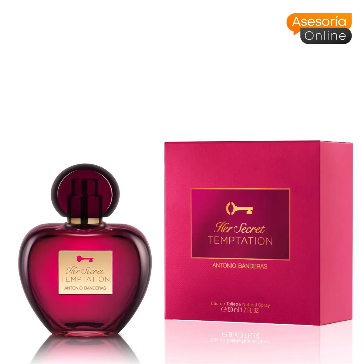 BANDERAS - Her Secret Temptation EDT 50 ml Vaporizador Banderas