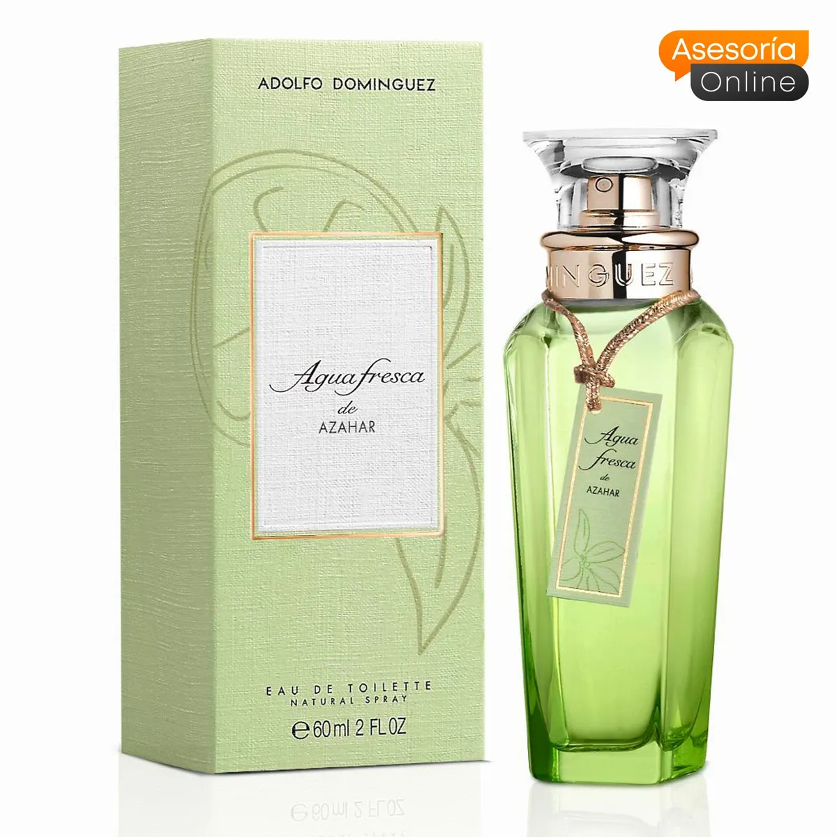 ADOLFO DOMINGUEZ - Perfume Hombre Agua Fresca de Azahar EDT 60 ml Vaporizador Adolfo Dominguez