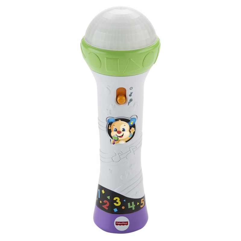FISHER PRICE - Juego Educativo Micrófono Graba Y Canta Fisher Price