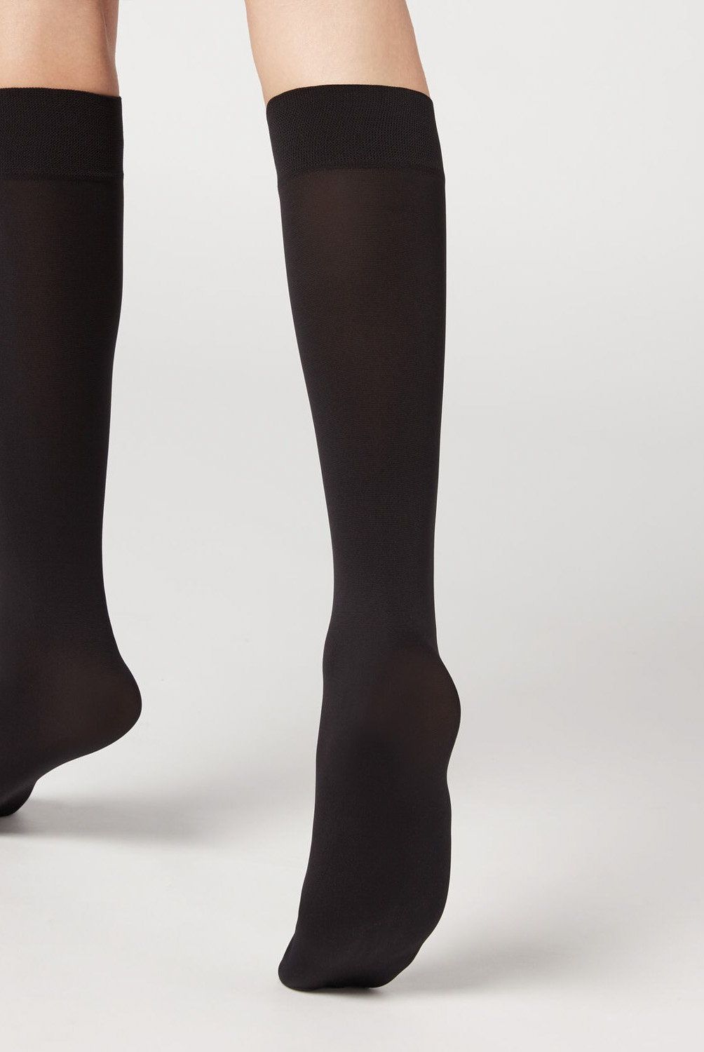 CALZEDONIA - Medias a La Rodilla en Microfibra Opacas 60 Deniers Mujer Calzedonia