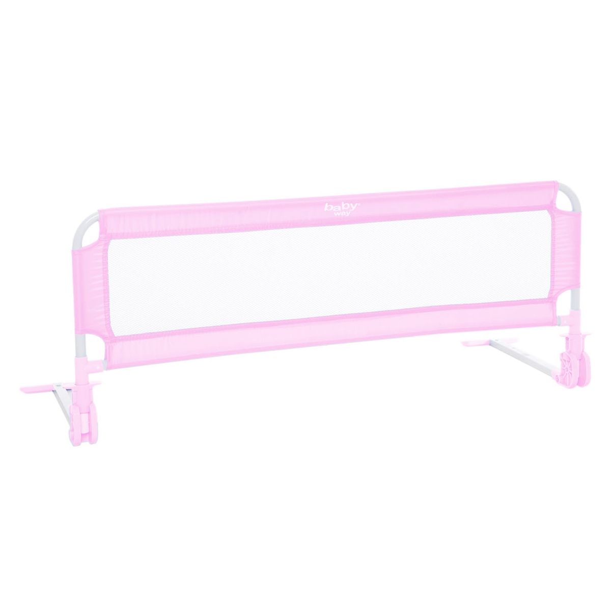 BABY WAY - Baranda Seguridad Cama Rosada 102 Cms Bw-Brp17 Baby Way